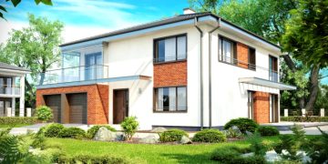 Проекты двухэтажных домов с гаражом: единство комфорта и лаконичной архитектуры