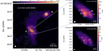Учёные обнаружили благоприятные условия для формирования планет вблизи двух протозвёзд