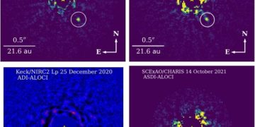 Астрономы получили изображение коричневого карлика, вращающегося вокруг звезды в скоплении Гиады