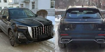 Кроссовер Hongqi HS5 обновлен перед дебютом в России