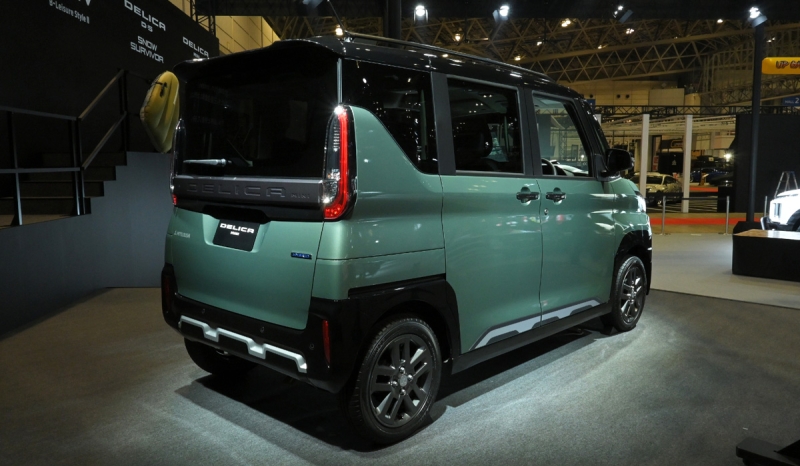 Представлен микровэн повышенной проходимости Mitsubishi Delica Mini