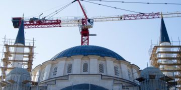 В Соборной мечети Крыма завершились основные строительно-монтажные работы