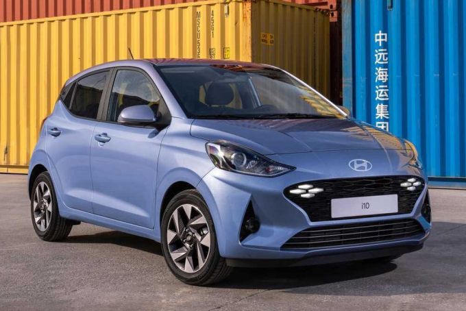 Hyundai i10 подвергли рестайлингу