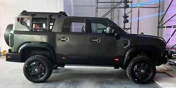 Исполинский внедорожник Dongfeng Warrior MS20: последователь Хаммера