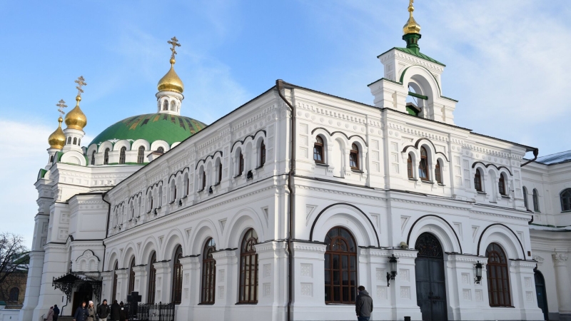 ПЦУ впервые провела службу в Трапезном храме Киево-Печерской лавры