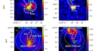 Ученые исследуют радиопульсар PSR J1420-6048 и его туманность
