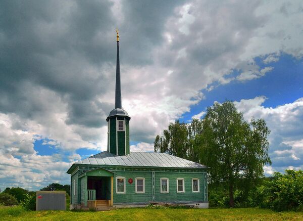 Выставка "Деревянное зодчество: мусульманские храмы России"