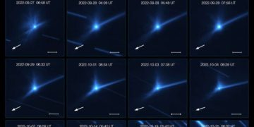 Астрономы анализируют первые результаты наблюдений VLT за последствиями миссии DART