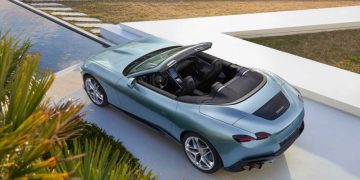 Ferrari Roma снесло крышу