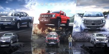 JMC и Ford представили семейство пикапов Dadao