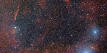 Остаток сверхновой, взорвавшейся в 185 году, был запечатлен на фото