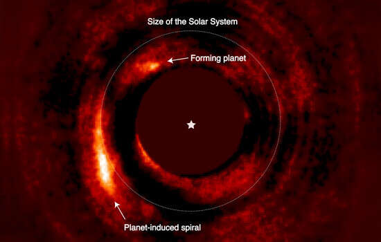 Исследователи подтвердили наличие новой формирующейся планеты в системе HD 169142