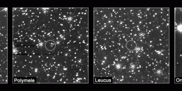 Миссия «Люси» прислала первые снимки троянских астероидов