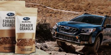 Subaru выпустила фирменные снеки с собачьей шерстью