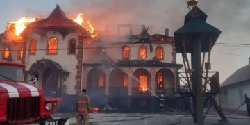 В Черновицкой области сгорел храм канонической УПЦ из-за поджога