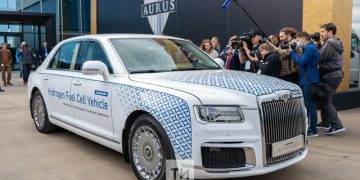 Второй водородный прототип Aurus Senat покажут в конце 2023 года