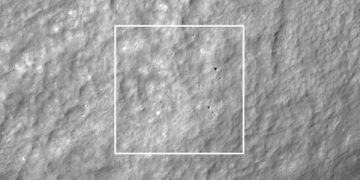 Космический аппарат LRO исследует место падения лунного модуля HAKUTO-R