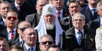 Патриарх Кирилл посетил парад Победы в Москве