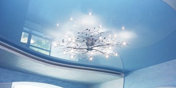 Натяжные потолки: какие материалы используются, почему такие потолки популярны
