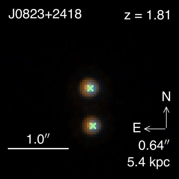 Астрономы исследуют квазар SDSS J0823+2418 с помощью VODKA