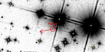 Астрономы исследуют свойства близлежащего пульсара