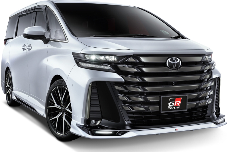 Для новых Vellfire и Alphard разработали тюнинговые элементы GR