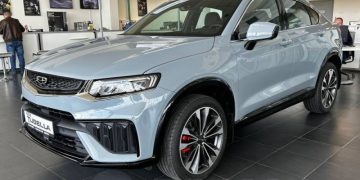 Купе-кроссовер Geely Tugella получил в России удешевленную версию