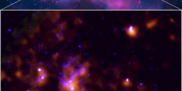 Обнаружено рентгеновское эхо излучения, испущенного Стрельцом A* 200 лет назад