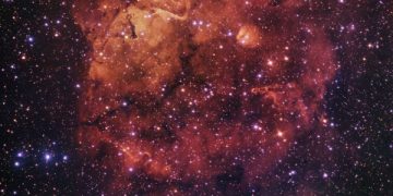 Получен новый снимок туманности Sh2-284