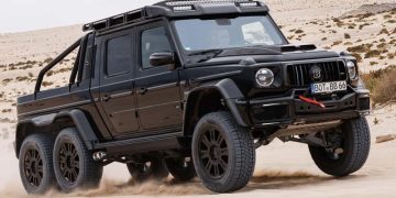 Brabus представил пикапы 6×6 на базе современного Гелендвагена