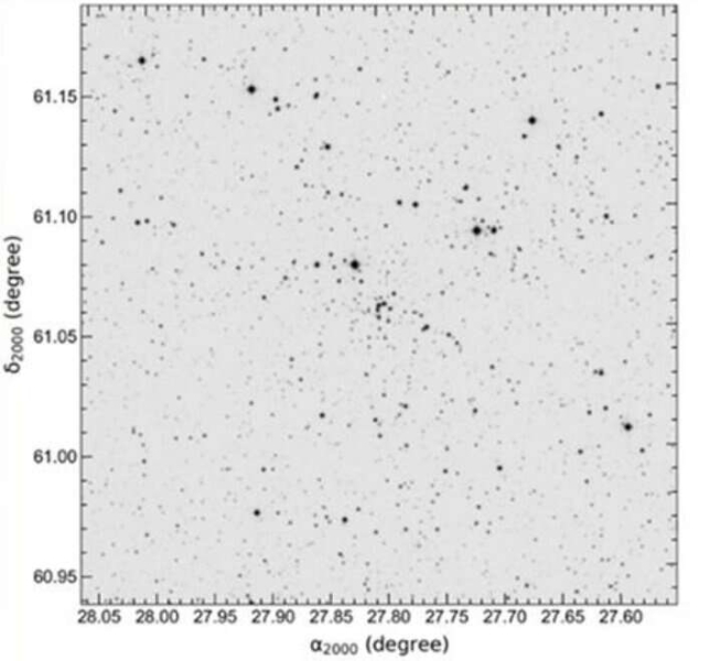 Исследователи изучили рассеянное скопление Berkeley 6
