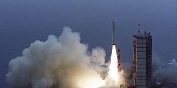 Японский ракетный двигатель взорвался во время испытаний