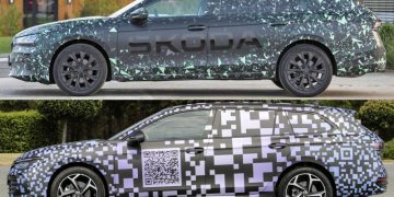 Новая Skoda Superb: камуфляж и подробности