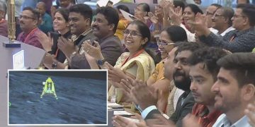 «Чандраян-3» становится первым зондом, севшим вблизи южного полюса Луны