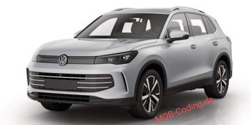 Новый Volkswagen Tiguan засвечен до официальной презентации