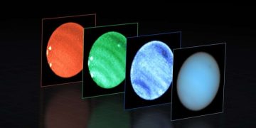 Таинственное темное пятно Нептуна впервые обнаружено с Земли