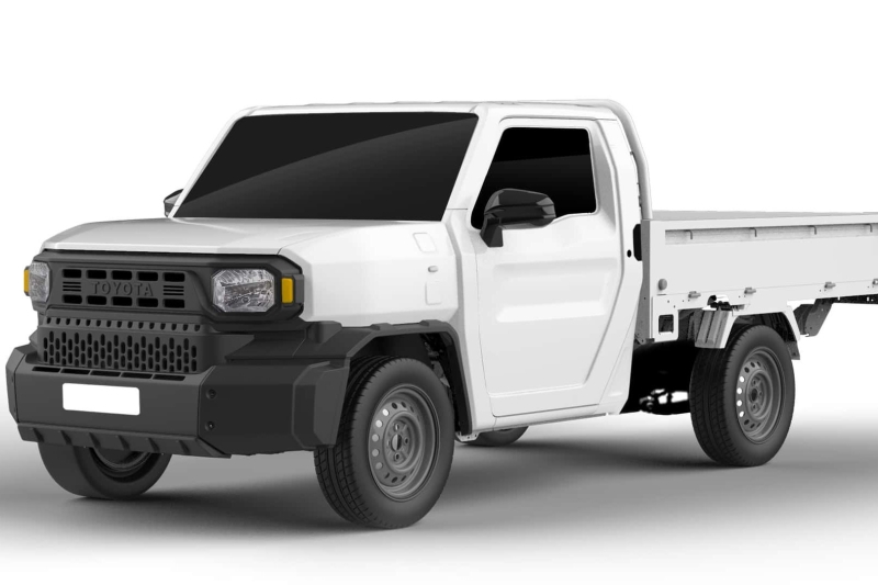 Toyota повторно показала прототип грузовика для бедных