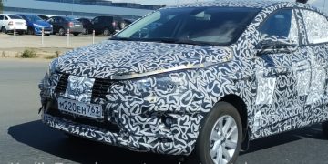 В Тольятти снова сфотографировали прототип перспективной Lada Iskra