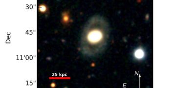 Индийские астрономы обнаружили кольцевую галактику с полярным кольцом