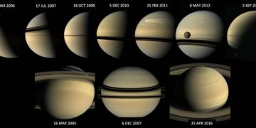Новые снимки показывают смену времен года на Сатурне