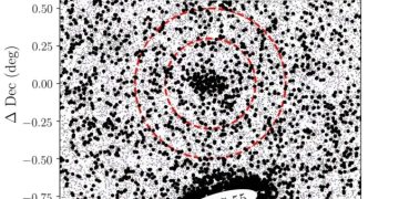 Обнаружена новая слабая ультрадиффузная карликовая галактика