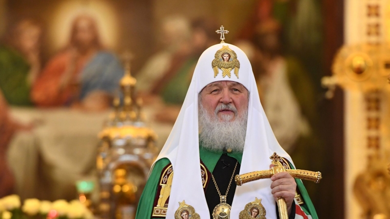 Патриарх Кирилл назвал Бога краеугольным камнем для верующих