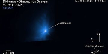 Согласно недавним наблюдениям, DART оказал необычное воздействие на свою цель