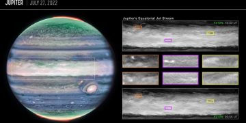 «Джеймс Уэбб» обнаружил новую особенность в атмосфере Юпитера