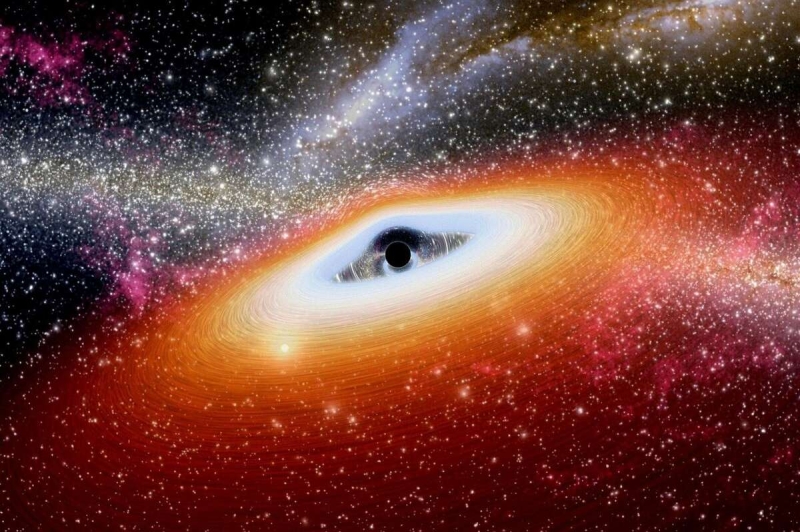 Исследователи изучили аккреционное излучение сверхмассивных черных дыр в квазарах