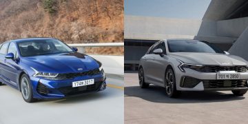 Обновленный седан Kia К5 представлен в Корее