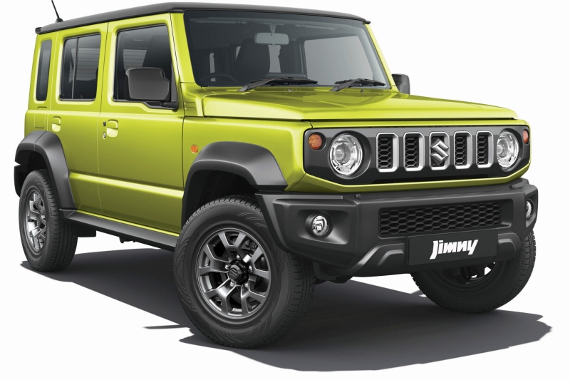 Пятидверный Jimny отправится на родину