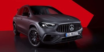 Спортивный Mercedes-AMG GLA подвергли легкой модернизации