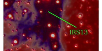 Ученые исследовали молодое звездное скопление в центре нашей галактики