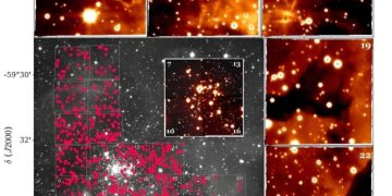 Ученые исследовали популяцию молодых звезд малой массы в Trumpler 14